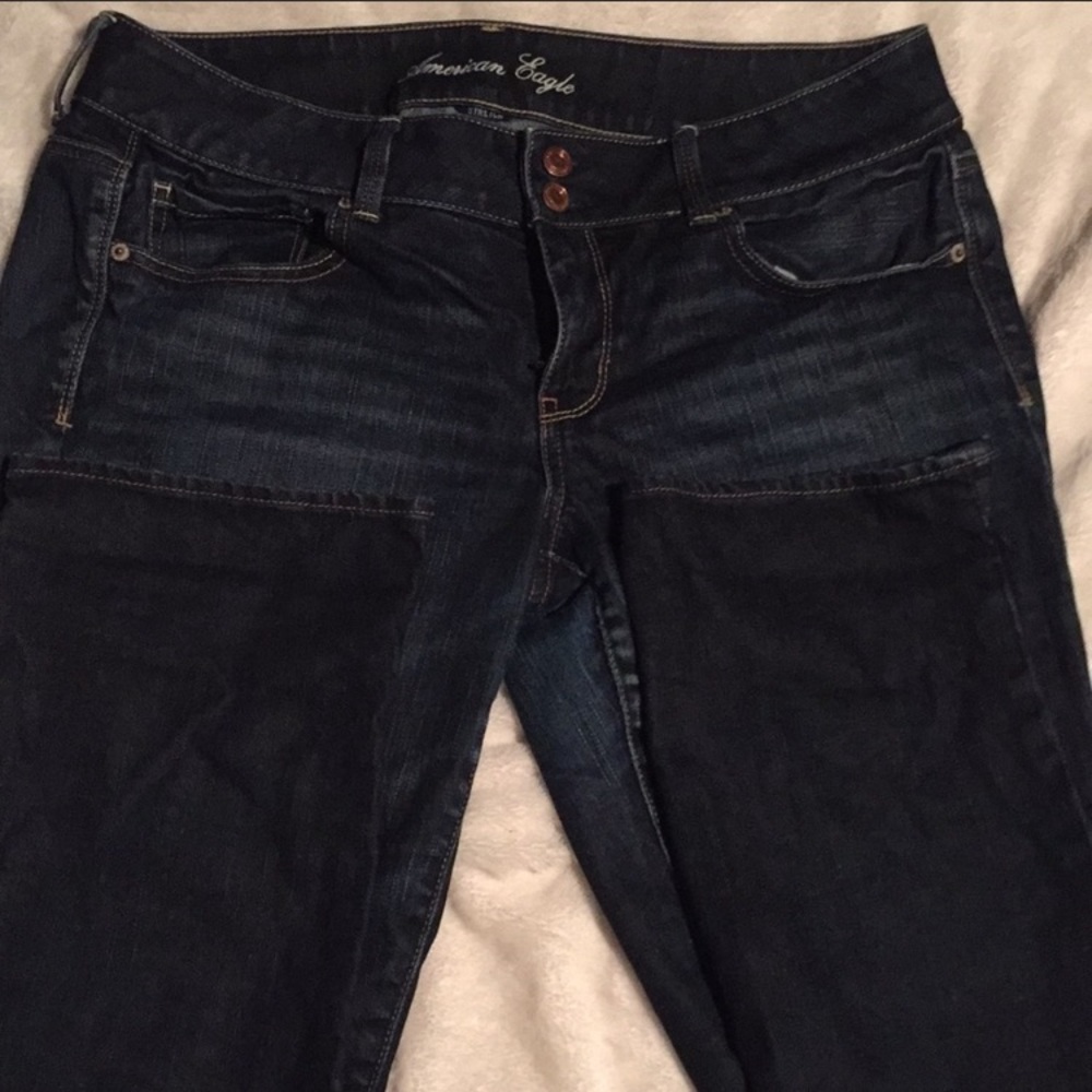 AE crop jeans